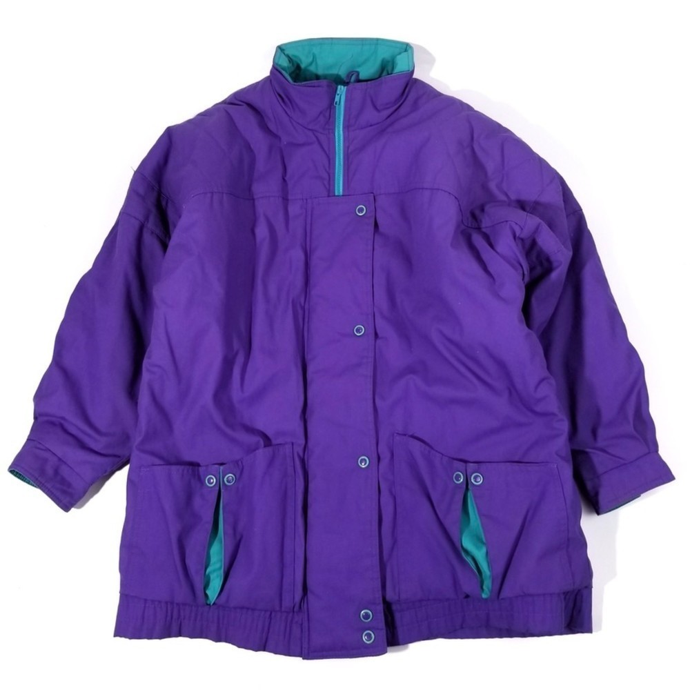 VTG Retro Weather Chasers Winter Red Ski Jacket